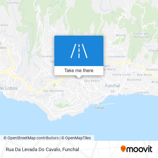Rua Da Levada Do Cavalo map