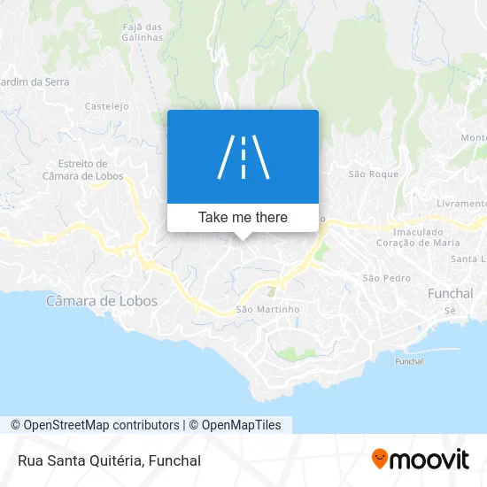 Rua Santa Quitéria map