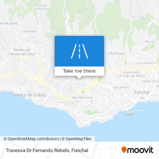 Travessa Dr Fernando Rebelo mapa