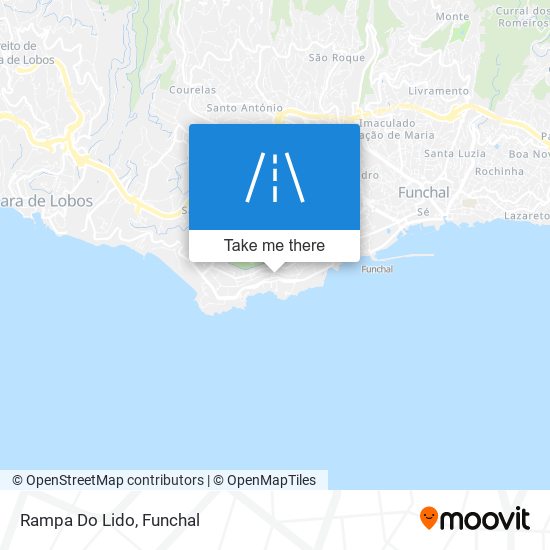 Rampa Do Lido map