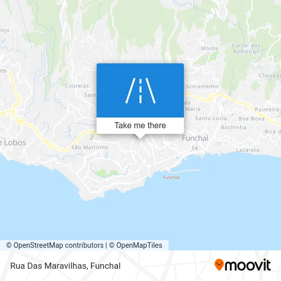 Rua Das Maravilhas map