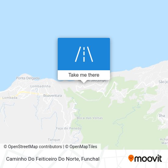 Caminho Do Feiticeiro Do Norte map