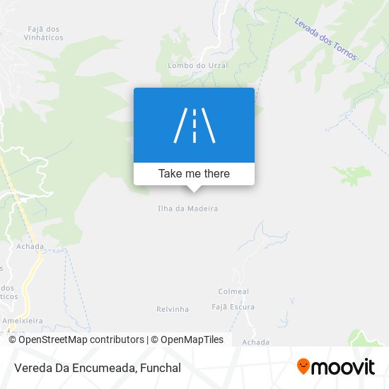 Vereda Da Encumeada map