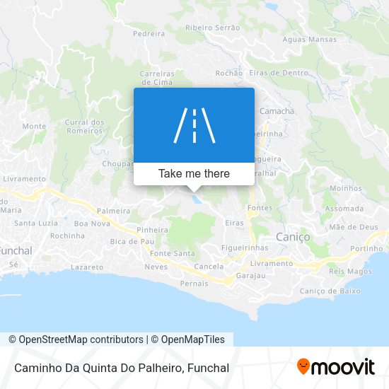 Caminho Da Quinta Do Palheiro map