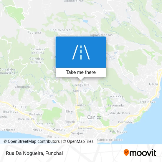 Rua Da Nogueira map