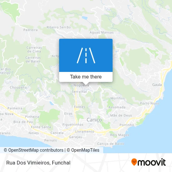 Rua Dos Vimieiros map