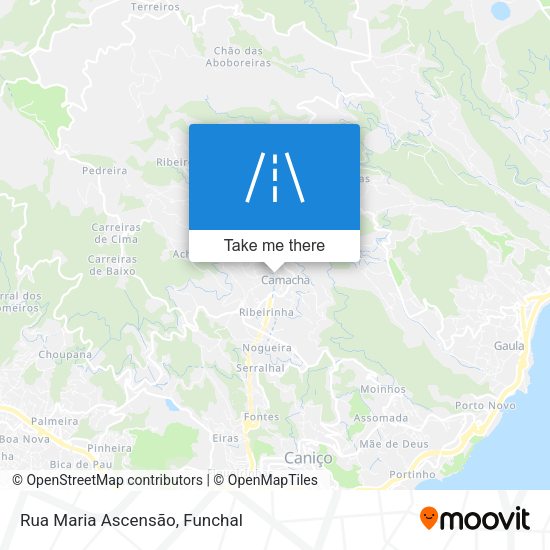 Rua Maria Ascensão map