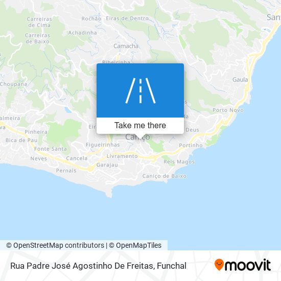 Rua Padre José Agostinho De Freitas map