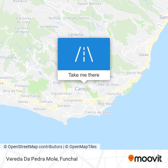 Vereda Da Pedra Mole map