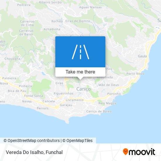 Vereda Do Isalho mapa