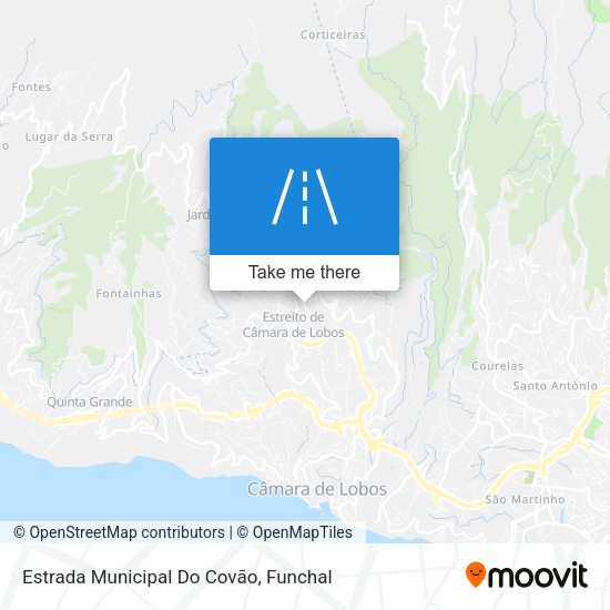 Estrada Municipal Do Covão map