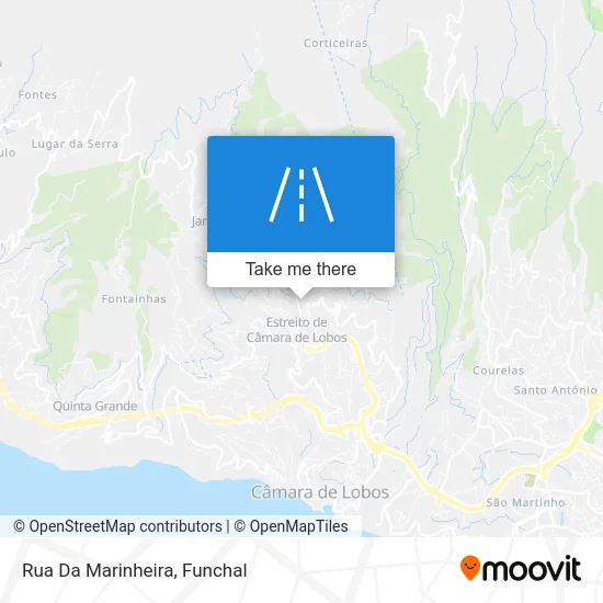 Rua Da Marinheira map