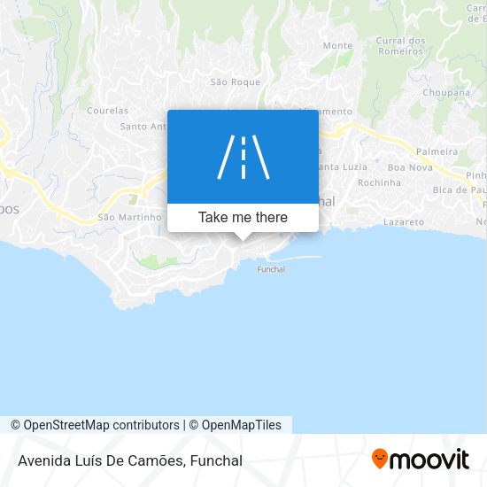 Avenida Luís De Camões mapa