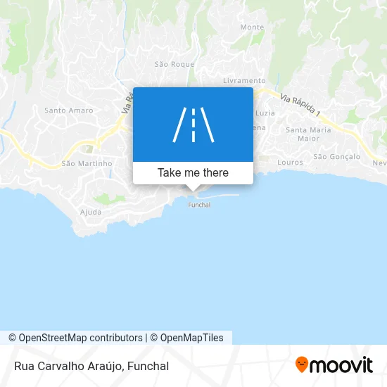 Rua Carvalho Araújo map