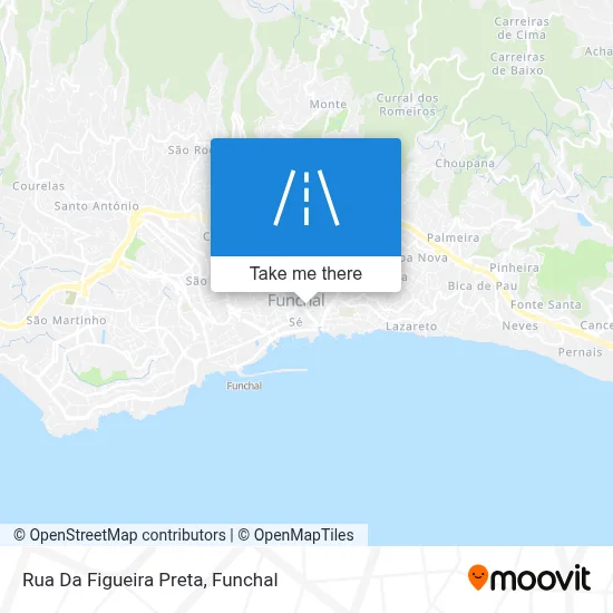 Rua Da Figueira Preta map