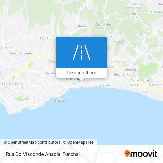 Rua Do Visconde Anadia map