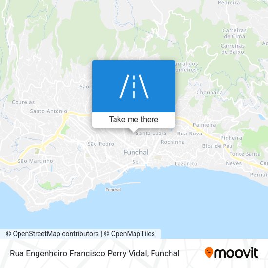 Rua Engenheiro Francisco Perry Vidal map