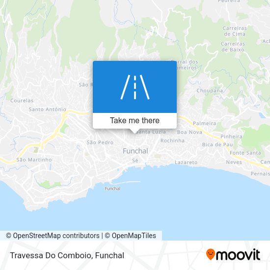Travessa Do Comboio mapa