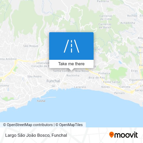 Largo São João Bosco map