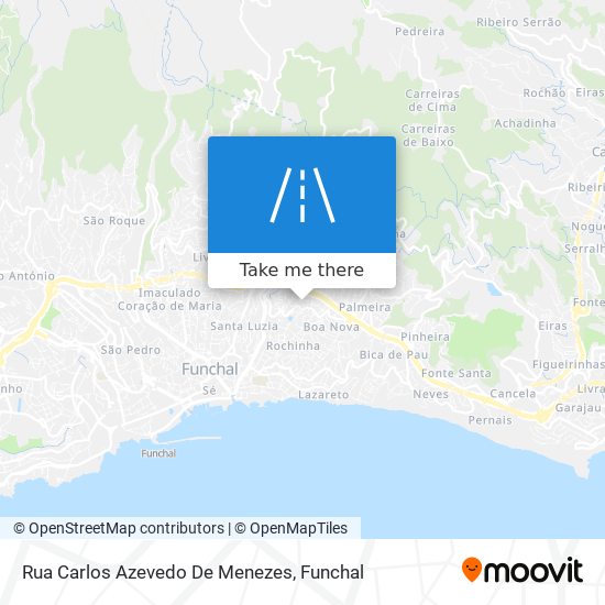 Rua Carlos Azevedo De Menezes mapa