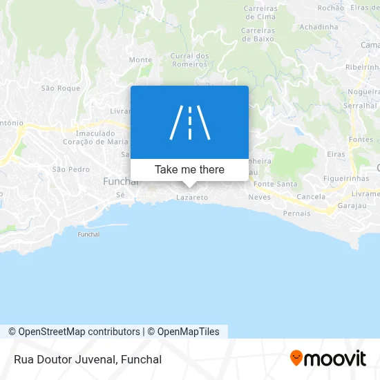 Rua Doutor Juvenal map