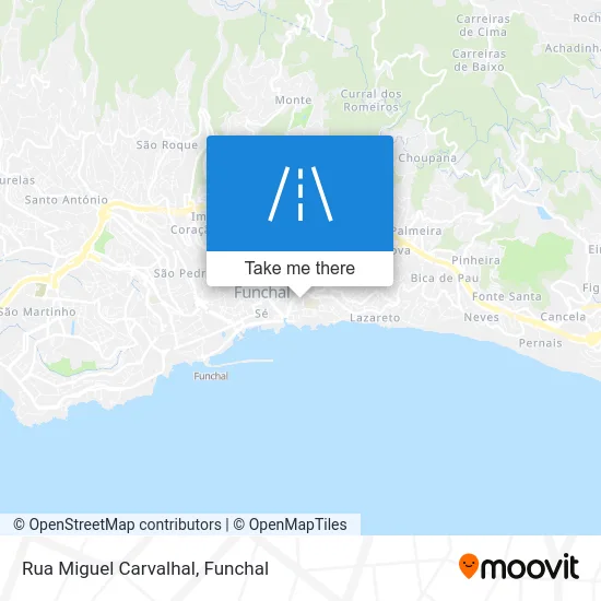 Rua Miguel Carvalhal map