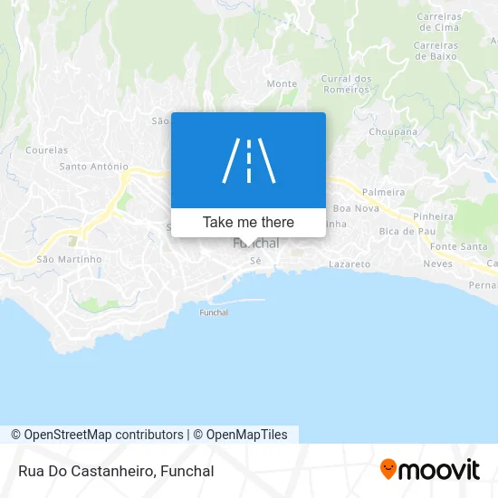 Rua Do Castanheiro map
