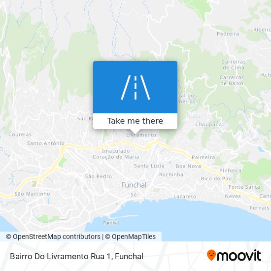 Bairro Do Livramento Rua 1 map