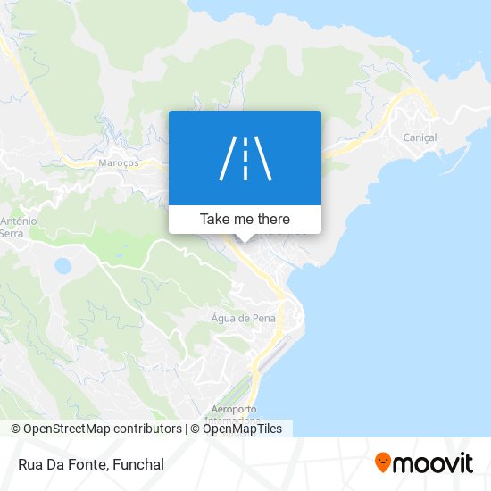 Rua Da Fonte map