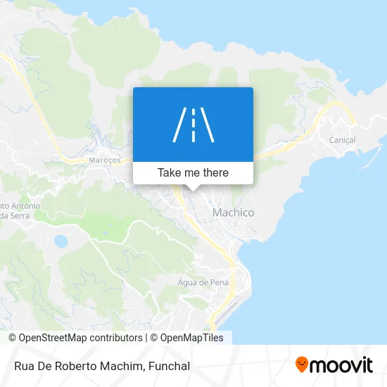 Rua De Roberto Machim map
