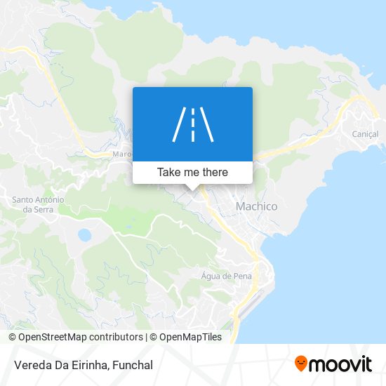 Vereda Da Eirinha mapa