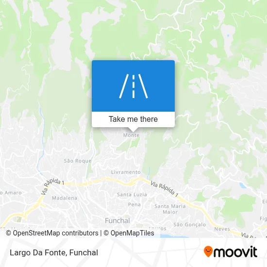 Largo Da Fonte map
