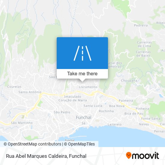 Rua Abel Marques Caldeira map