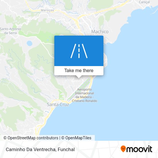 Caminho Da Ventrecha mapa