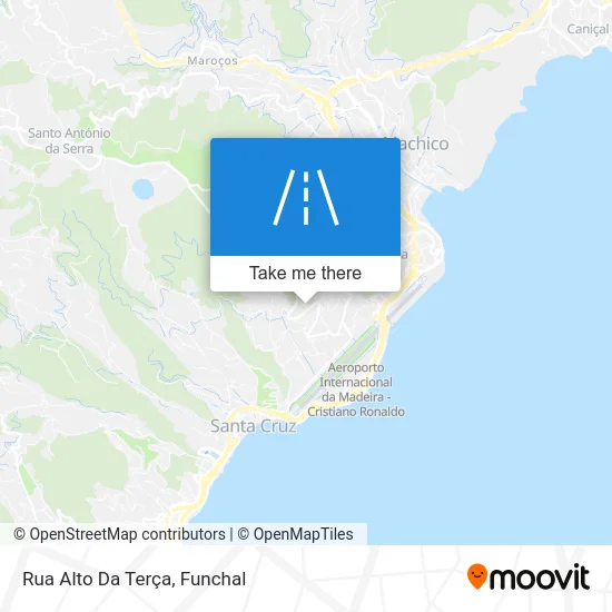 Rua Alto Da Terça map