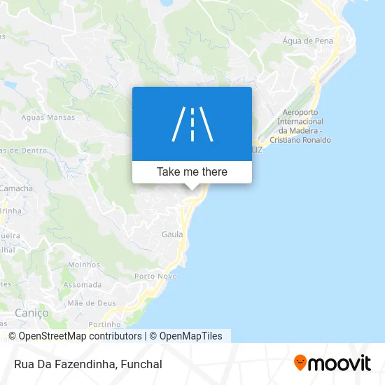 Rua Da Fazendinha map