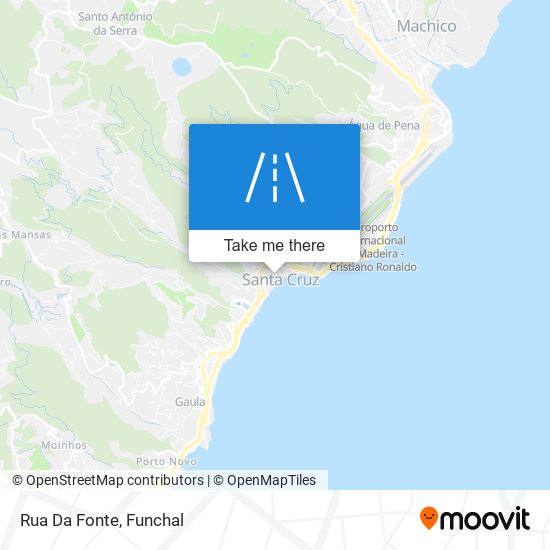 Rua Da Fonte map