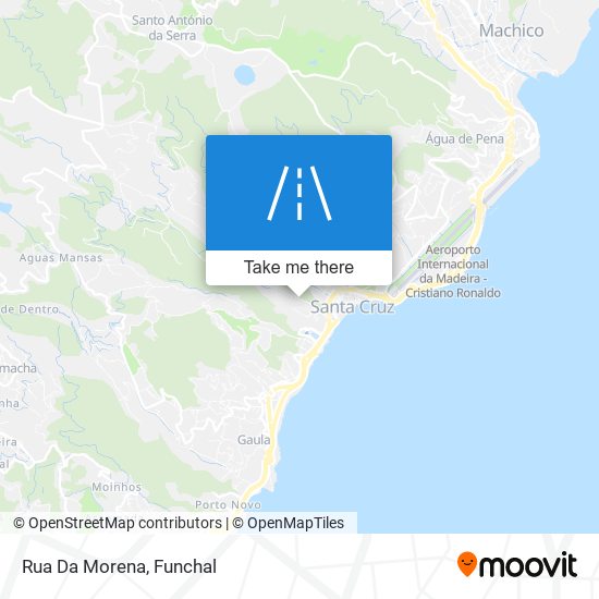 Rua Da Morena map