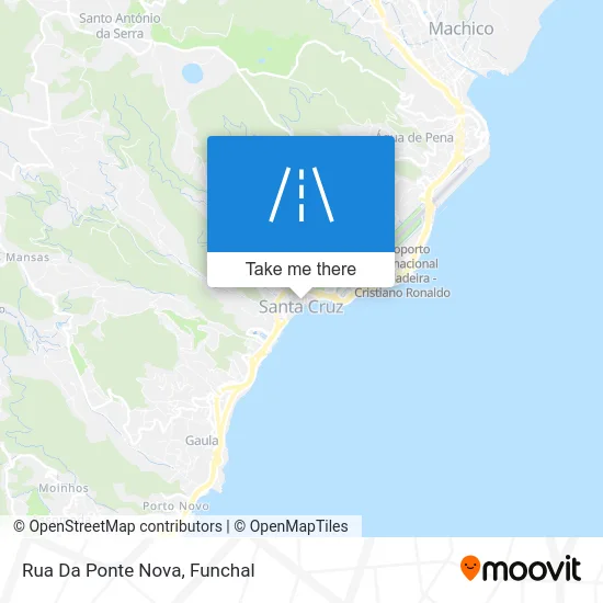 Rua Da Ponte Nova map