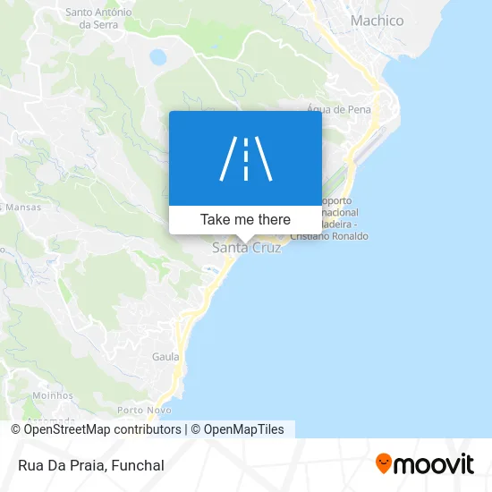 Rua Da Praia map