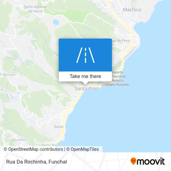 Rua Da Rochinha map