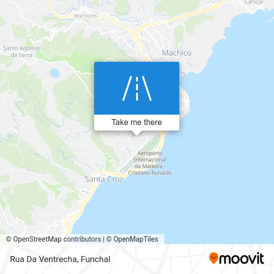 Rua Da Ventrecha map
