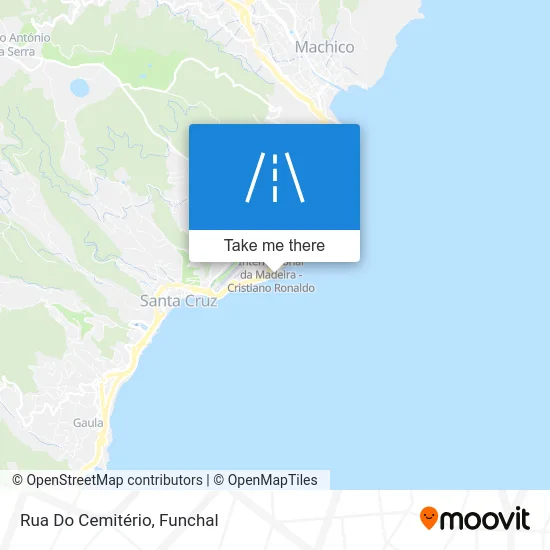 Rua Do Cemitério map