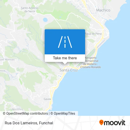 Rua Dos Lameiros map