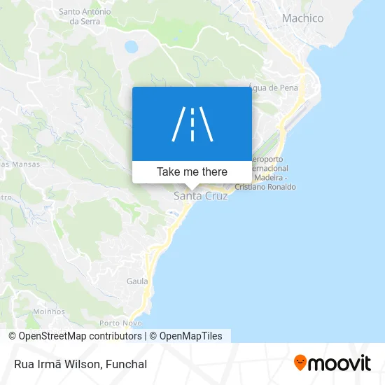 Rua Irmã Wilson map