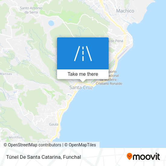 Túnel De Santa Catarina map