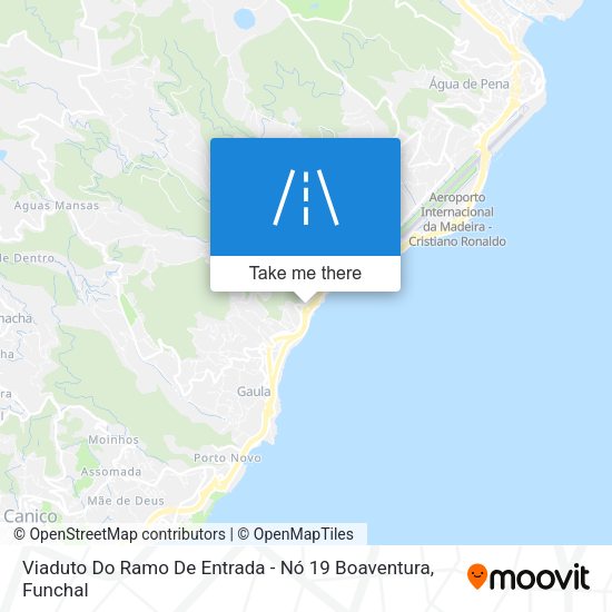 Viaduto Do Ramo De Entrada - Nó 19 Boaventura map