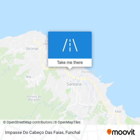 Impasse Do Cabeço Das Faias map