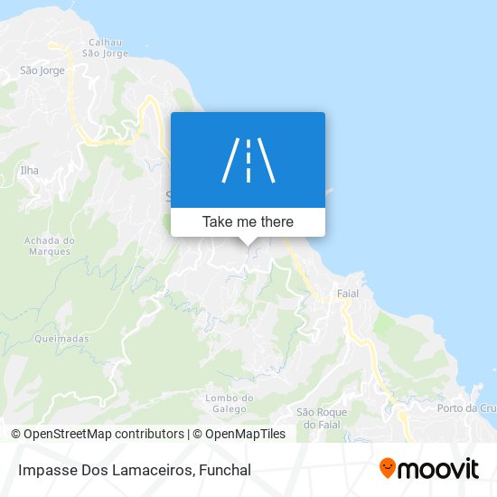 Impasse Dos Lamaceiros mapa