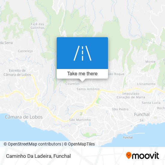 Caminho Da Ladeira map